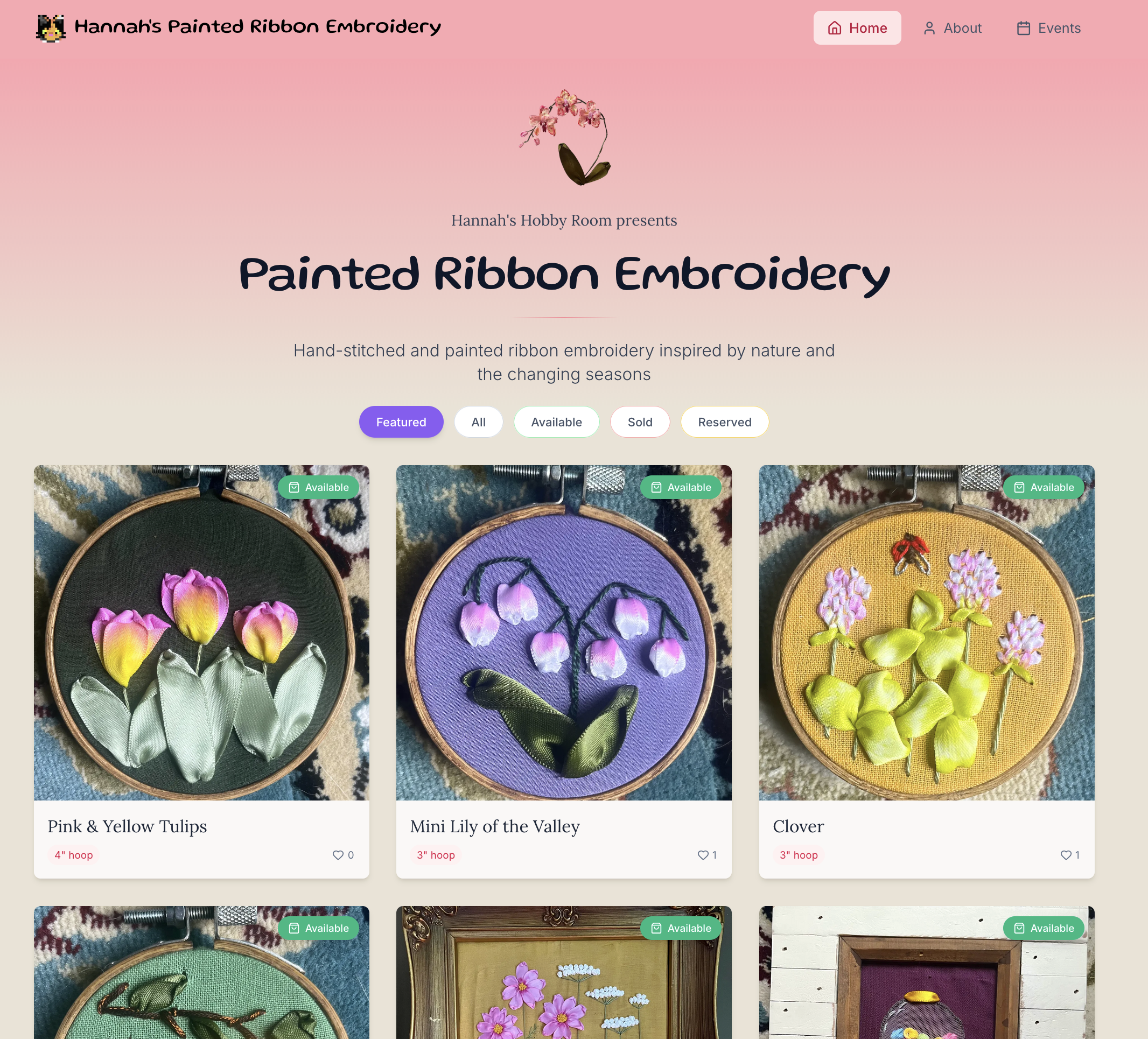 Hannah's Painted Ribbon